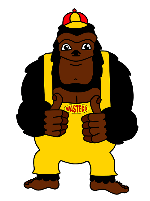 wasteco gorilla logo