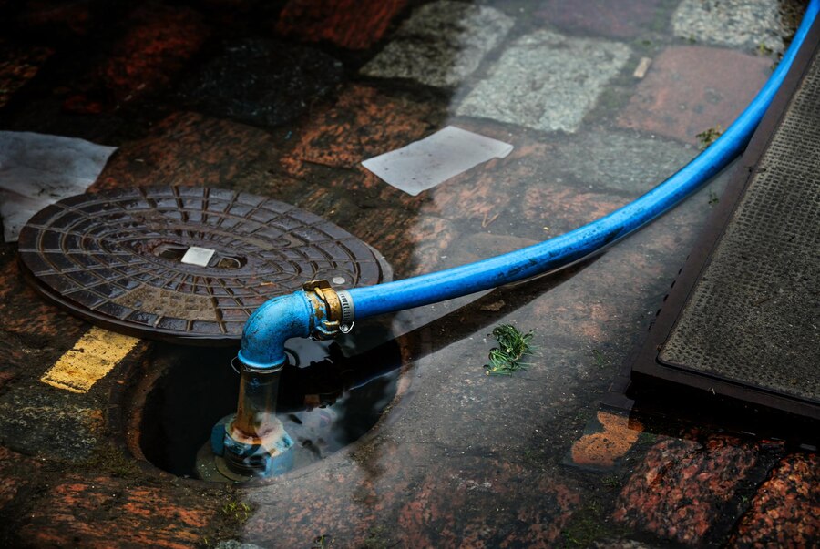 sewage cleaning